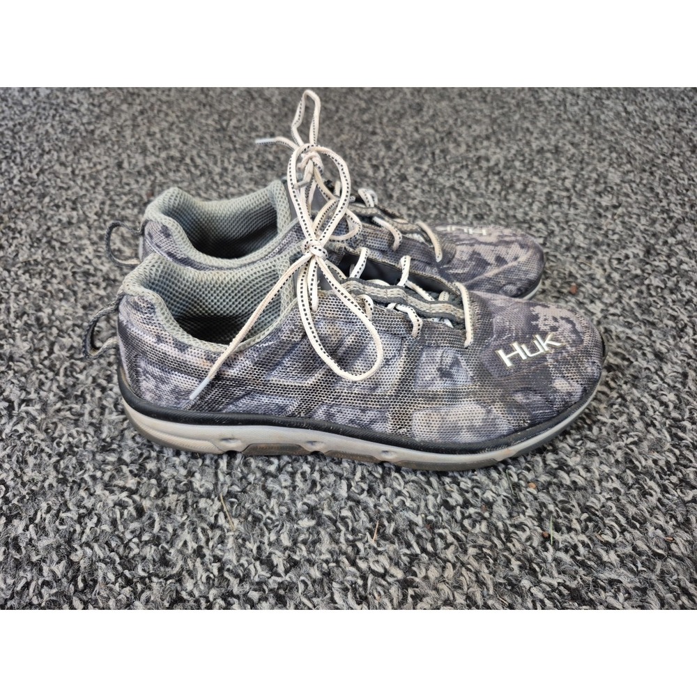 HUK ATTACK‎ PERFORMANCE ATHLETIC FISING SHOES/SNEAKERS MEN'S SIZE 9